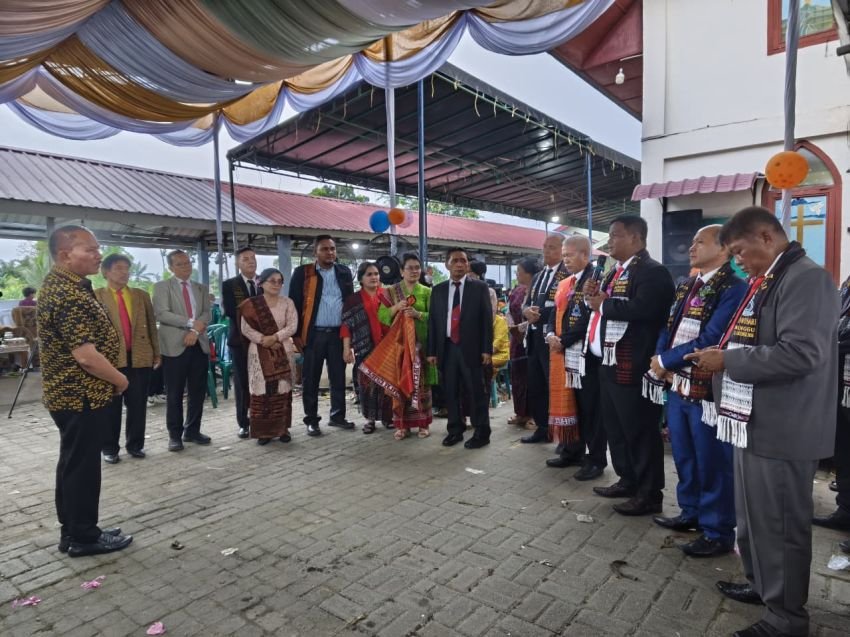 Dukung Penuh Kegiatan Keagamaan, Maruli Siahaan Hadiri Jubileum 75 Tahun dan Pesta Gotilon HKBP Wonosari Simpang Penara