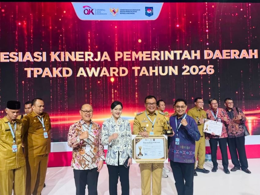 Deli Serdang Raih TPKAD Award 2026, OJK Apresiasi Penguatan Akses Keuangan di Sumut