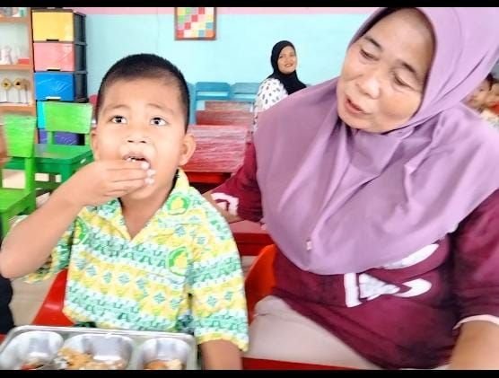 Cerita Orang Tua Tentang MBG di TK Jelita Bandar Negeri dari Dukungan Hingga Usulan&nbsp;