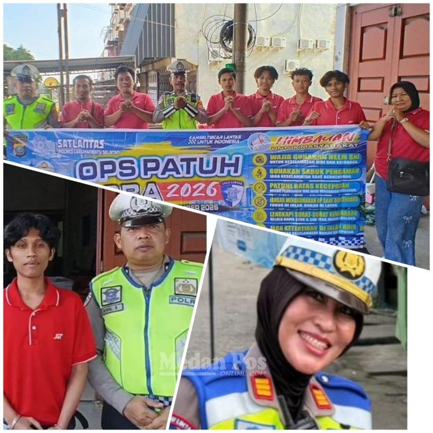 Operasi Patuh Toba 2026, Polres Labusel Ajak Masyarakat Jadi Pelopor Keselamatan Berlalu Lintas