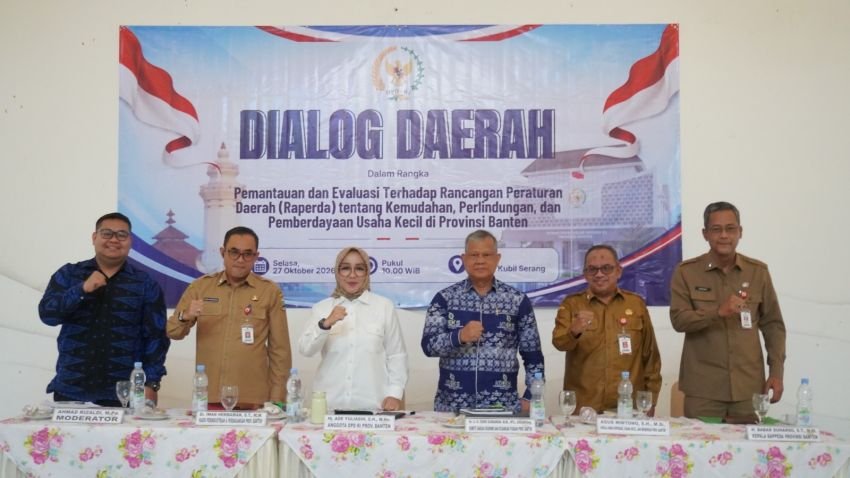 DPD RI Dorong Raperda Usaha Kecil di Banten Lebih Tepat Sasaran dan Berdampak Nyata