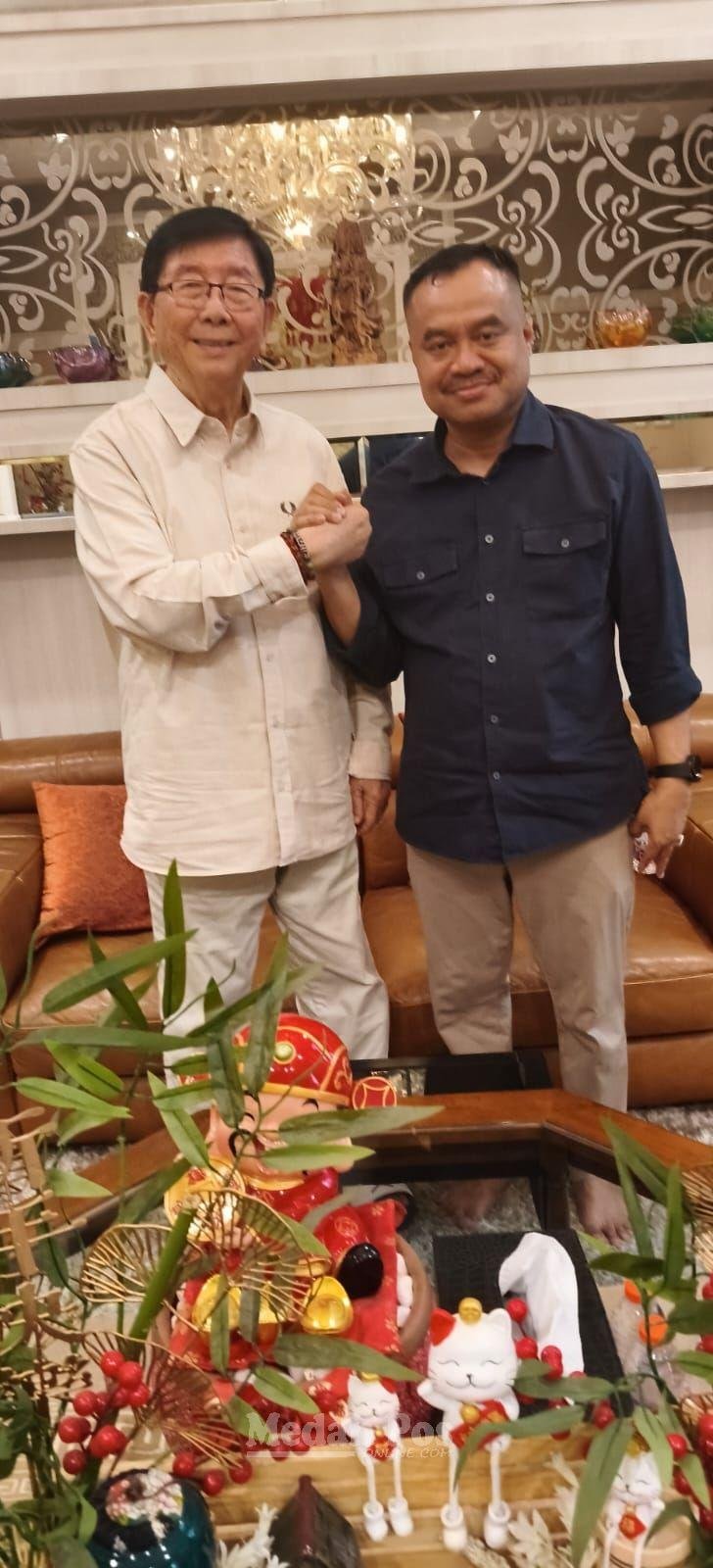 Master Supandi Kusuma Restui Farianda Maju Lagi Jadi Ketua PWI Sumut