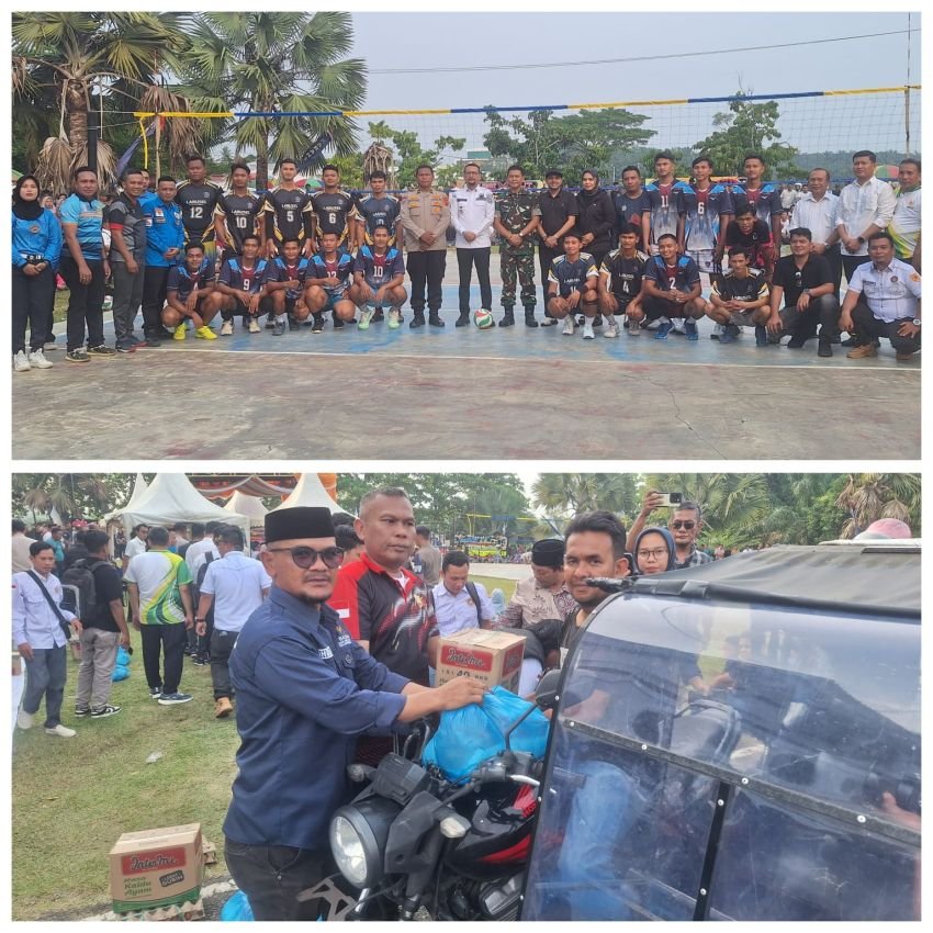 Turnamen Voli Labusel Bergemuruh, Polres Raih Piala Ketua MPKT