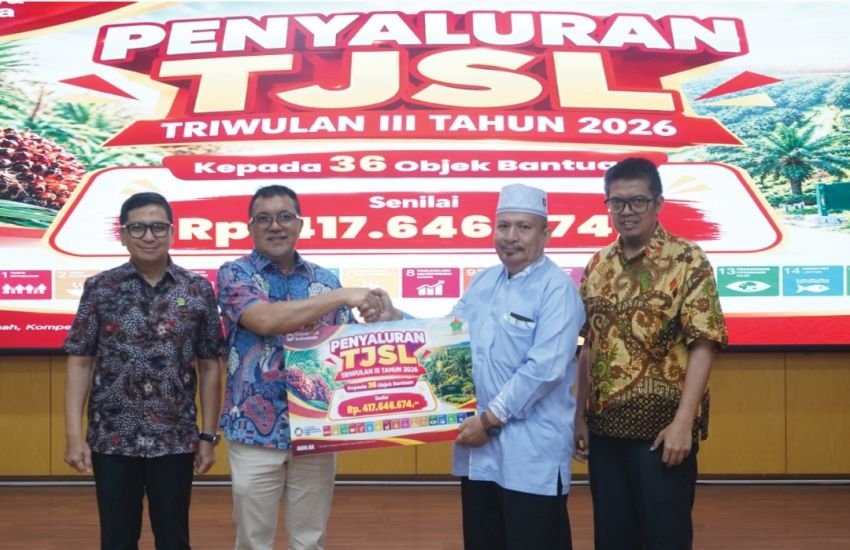 Dorong Kemandirian Masyarakat, PTPN IV Regional I Salurkan Rp 417,6 Juta Bantuan TJSL Triwulan III