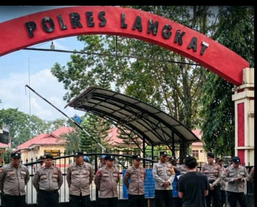 Aliansi Merah Putih Demo Minta Aparat Penegak Hukum Usut Dugaan Korupsi di Lingkungan Dinkes Langkat