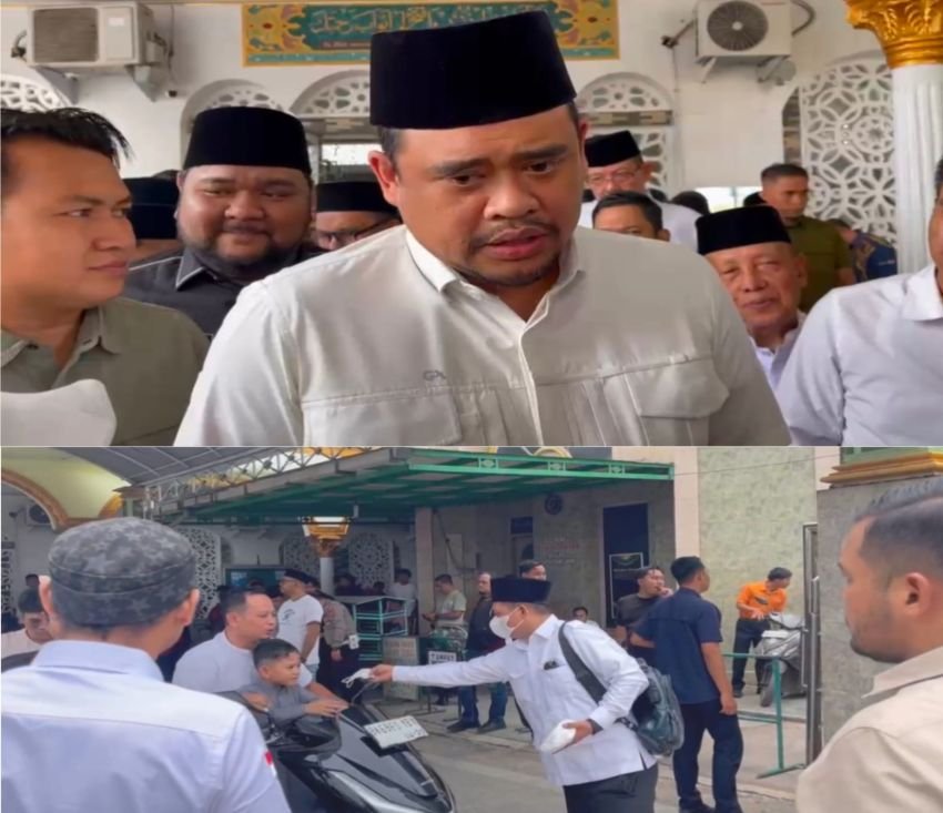 Antisipasi Kabut Asap, BPC HIPMI Labuhanbatu Selaraskan Atensi Gubsu Dengan Berbagi Masker