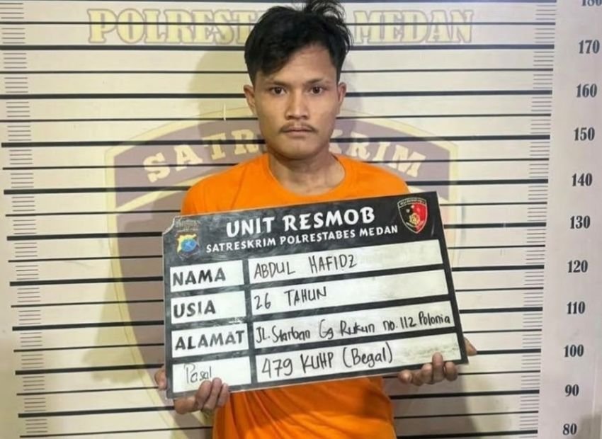 1 Lagi Komplotan Begal di Medan Diringkus Tim JCS, 4 Pelaku Lainnya Lebih Dulu Tertangkap