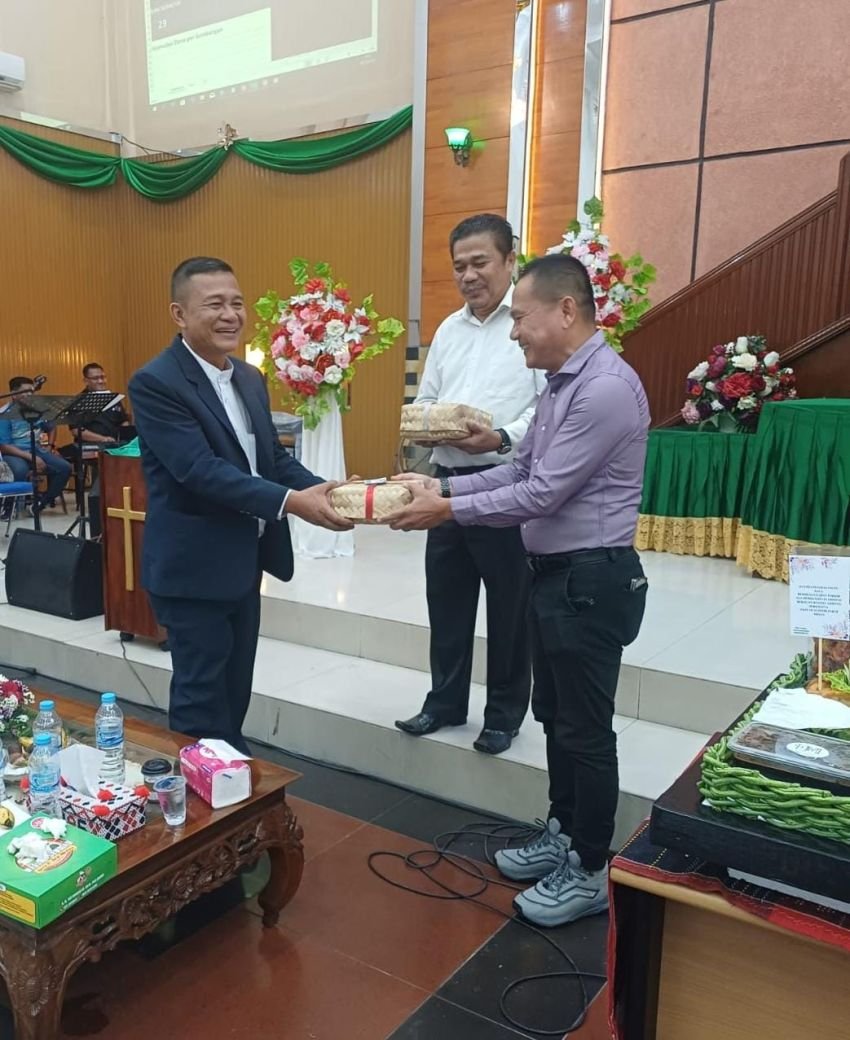 Maruli Siahaan Beri Bantuan Pembangunan Gedung Sekolah Minggu dan Gedung Serbaguna GKPI Jemaat Khusus Glugur Darat