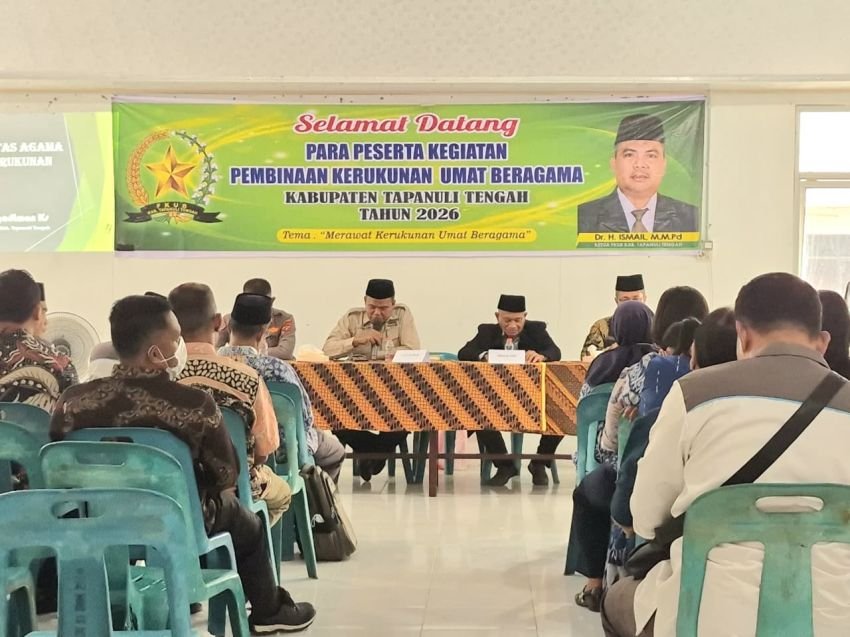 FKUB Tapanuli Tengah Laksanakan Kegiatan Pembinaan Kerukunan Umat Beragama