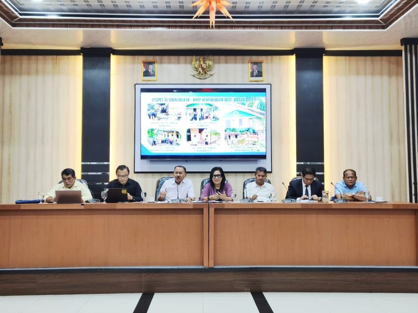 Maruli Siahaan Pimpin Rapat Sukseskan Perayaan Tahun Transportasi dan Jubileum 75 Tahun HKBP Distrik X Medan-Aceh