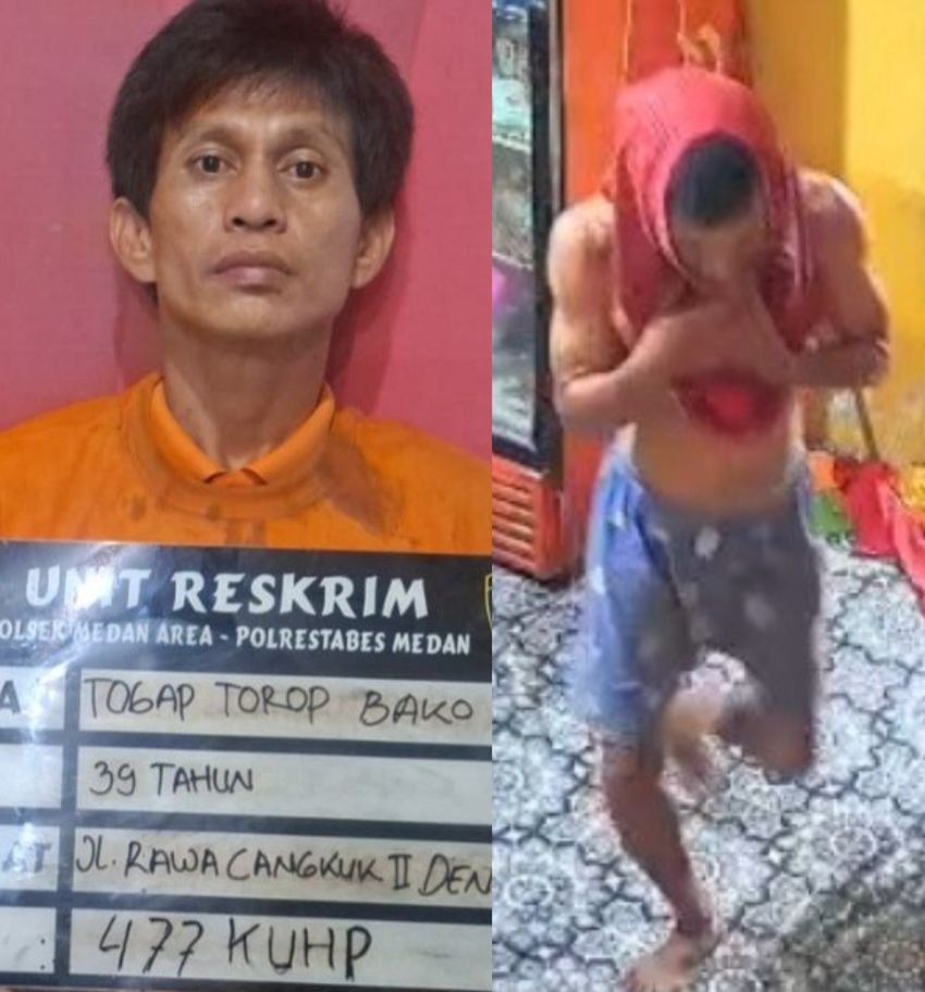 Polsek Medan Area Tangkap Maling Ala Ninja : Bobol Rumah Warga Saat Penghuni Tertidur