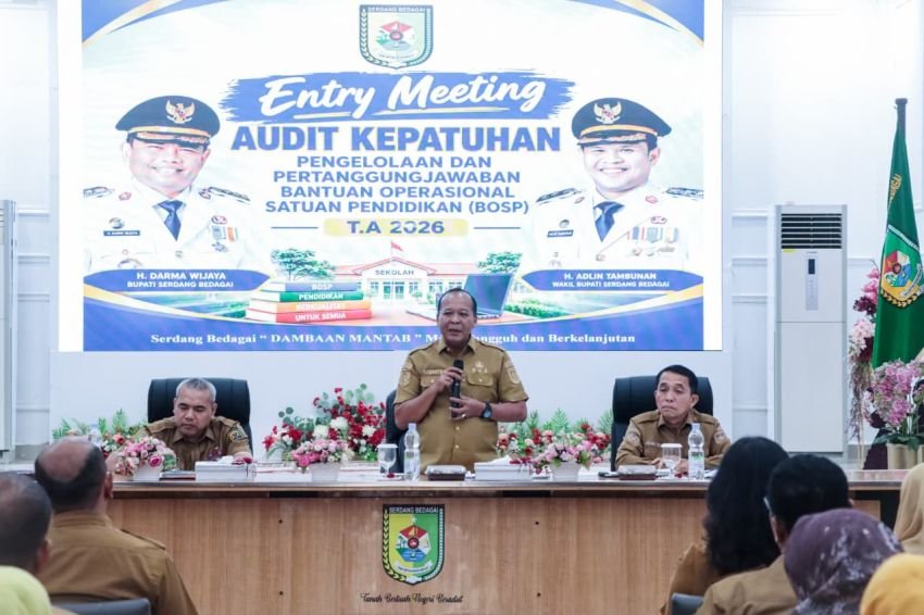 Pemkab Sergai Perkuat Pengawasan Pengelolaan Dana BOSP