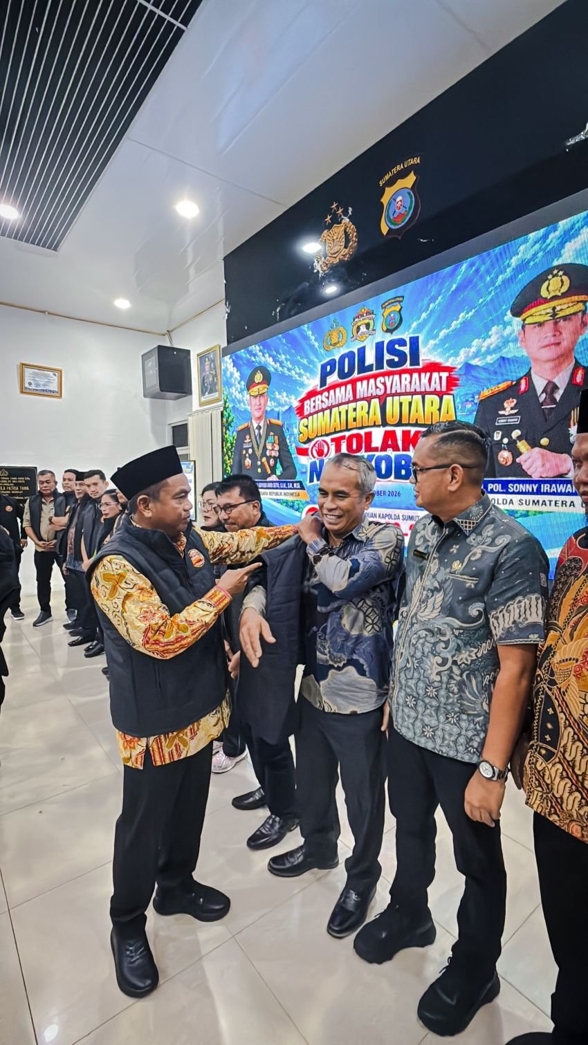 Bupati Sergai Dukung Deklarasi Sumut Tolak Narkoba