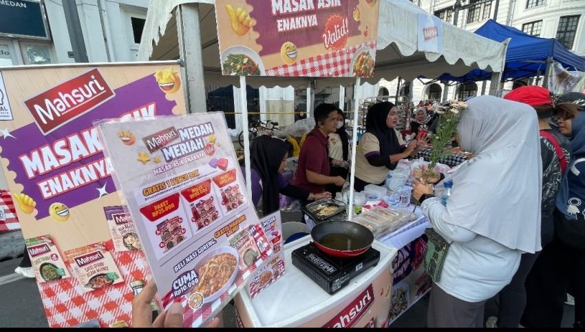 Mahsuri Perkenalkan Sachet di Medan, Masak Praktis Enaknya Valid!