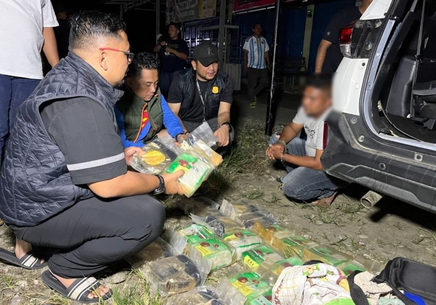 Aksi Kejar-kejaran, Polrestabes Medan Gagalkan 24 Kg Sabu ke Palembang : Kurir Dijanjikan Rp 360 Juta