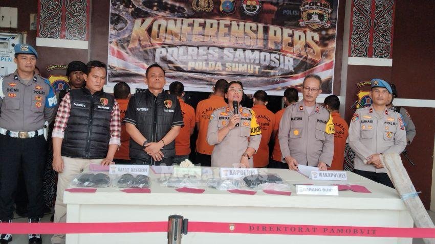 Polres Samosir Ungkap Pencurian Kerbau