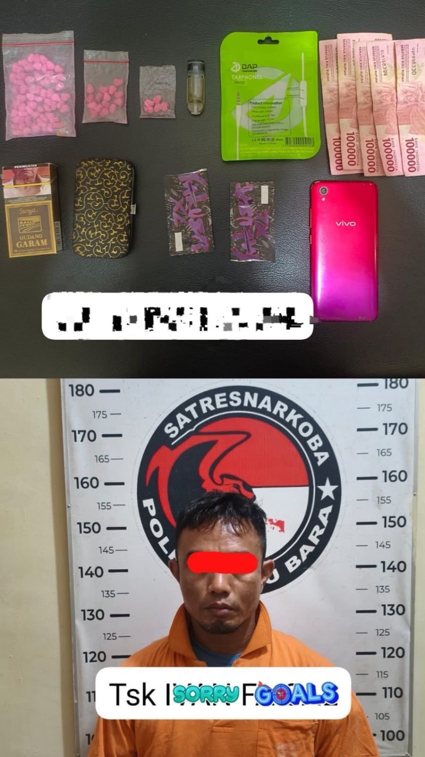 Lagi lagi Singapore Land , Pria Asal Asa han Ketangkul Polisi 80 butir  Pil Ekstasi Disita dan Vape Getar