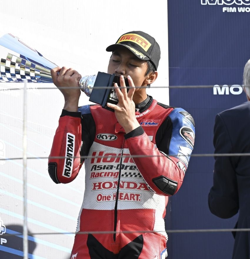 Melesat di Misano, Ramadhipa Tutup Musim Dengan Podium